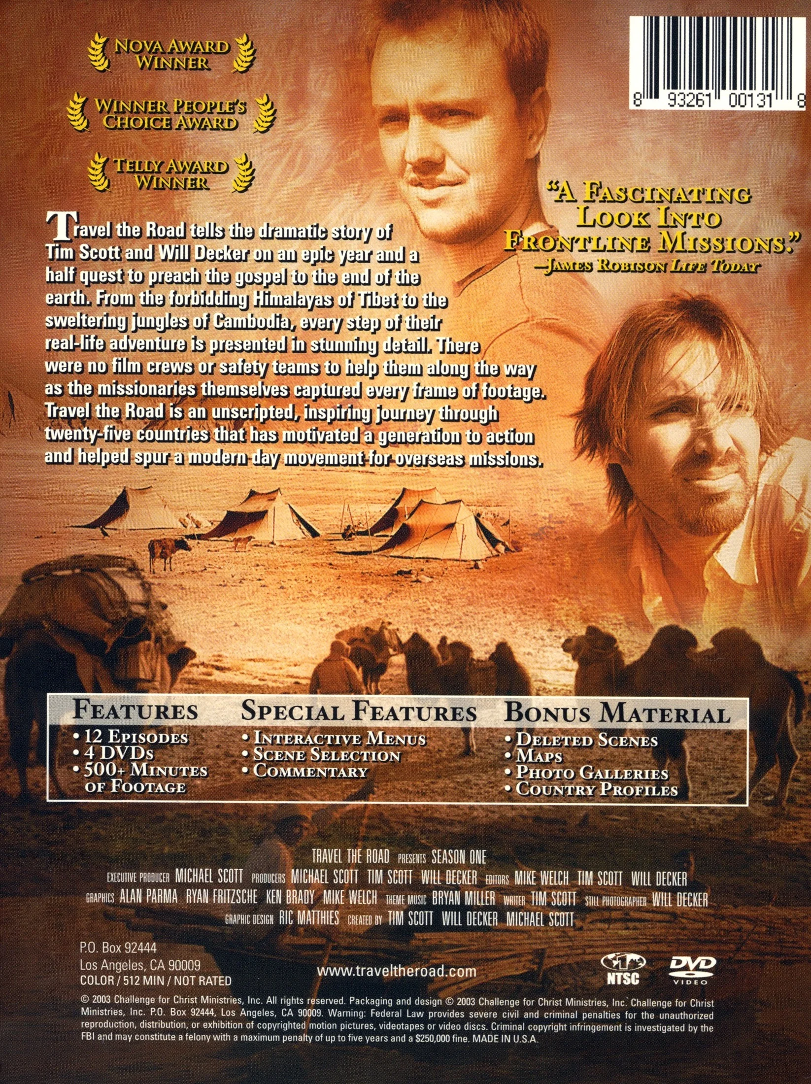 Season One - DVD — Travel the Road